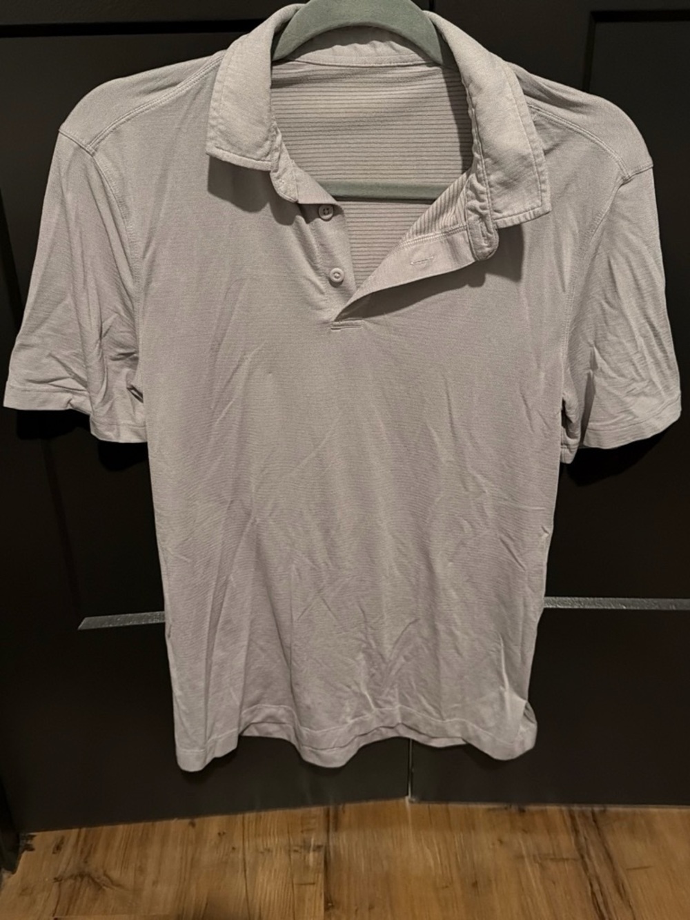lululemon athletica Men's Light Gray Polo